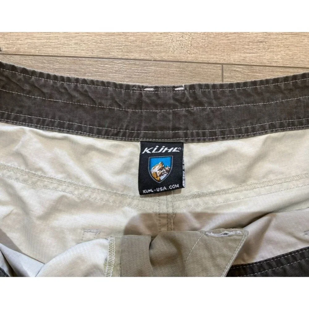 Kuhl Renegade Chino Original Mens 36X32 Brown Klassik Cargo Casual Pants